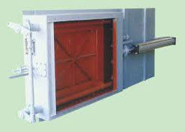 Tipo d'acciaio porta di regolamento di FTJM del deflettore per flusso medio di regolamento del condotto di scarico della caldaia