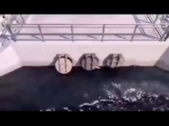 Scarico di acque reflue industriali Flanged resistente alla corrosione e all'usura Epdm Duckbill Rubber Non-Return