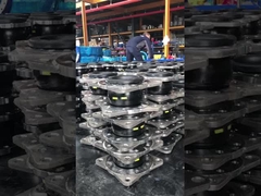 Articolo di espansione in gomma a flangia quadrata