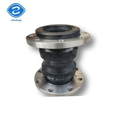 Articolo di espansione in gomma a doppia sfera Ansi 150lb Din Pn16 Epdm Acciaio al carbonio Flanged Elastomeric