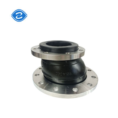 Unico gomma sfera di espansione comune flessibile accoppiamento flange tubo idraulico epdm eccentrico riduttore
