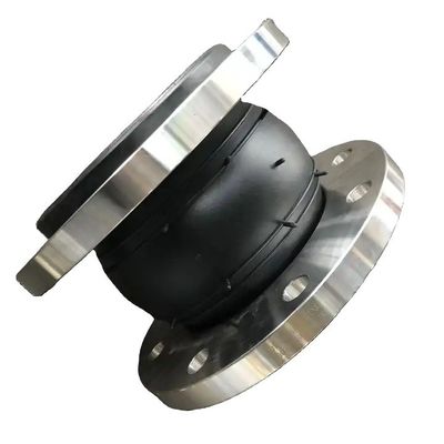 12 pollici di gomma giunto di espansione per tubo Din Pn16 Dn100 Dn200 acciaio al carbonio galvanizzato flange Epdm drenaggio