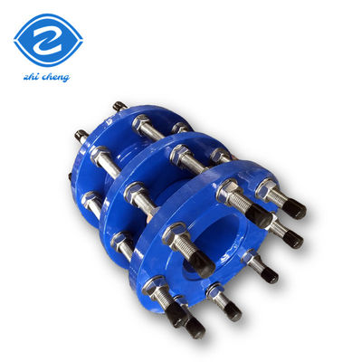 Accoppiamento a doppia flangia resistente all'acqua da 450 mm a 80 mm con acciaio al carbonio WRAS