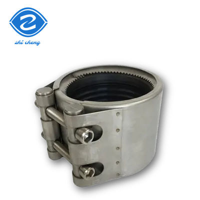2 Inch Pipe Repair Clamp per gomito testa rotonda uguale 304 in acciaio inossidabile Pipe Connector