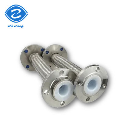 304 Acciaio inossidabile Metallo intrecciato tubo da giardino tubo ondulato giunto flange flessibile per l'acqua