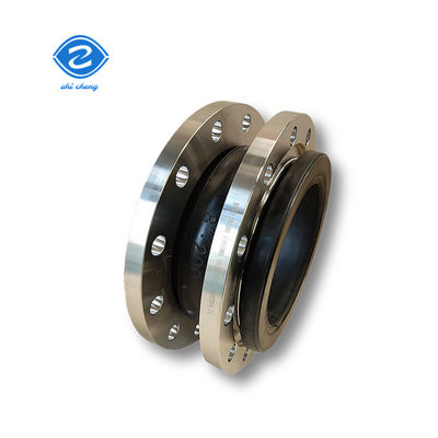 Codice testa rotonda Materiale di gomma EPDM Flessibile Dn150 Collegamento flange Pn16 giunto di espansione
