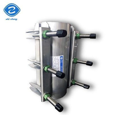 Clampe per tubi inossidabili Struttura della piastra Performance di sigillamento ad alta efficienza Clampada a doppia pinza Per la riparazione rapida e il blocco delle perdite di tubi d'acciaio Tubi di ferro fuso Tubi