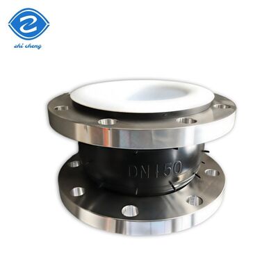 Sviluppato per bassa manutenzione e assorbimento del movimento nella valvola della pompa Pipin in entrata e in uscita, giunto flessibile in PTFE rivestito in acciaio inossidabile 304