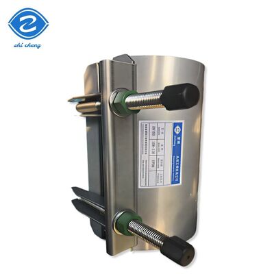 Clampo di riparazione di tubi in acciaio inossidabile leggero con facile installazione per la riparazione delle perdite