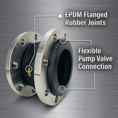 Ss304 tipo flange EPDM giunto flessibile in gomma di espansione