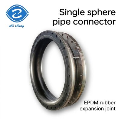 DN150 DN300 DN500 304 316l 300mm tubo in acciaio inossidabile di espansione giunto di gomma a flange